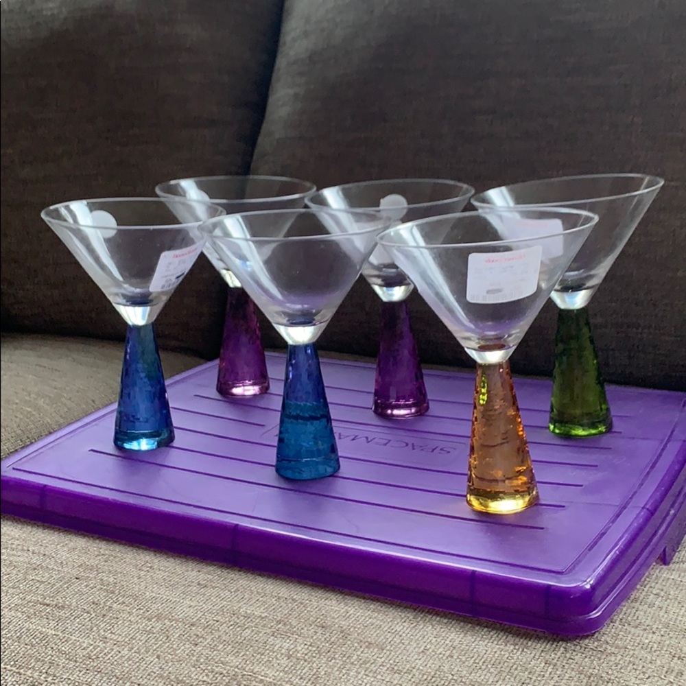 Martinis and Merlot martini glasses